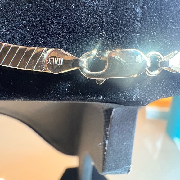 Vintage .925 Italy Gold Vermeil Necklace - Picture 6 of 7